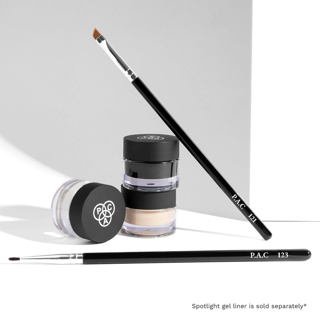 PAC Studio Eyeliner Brush Combo - 121 & 123