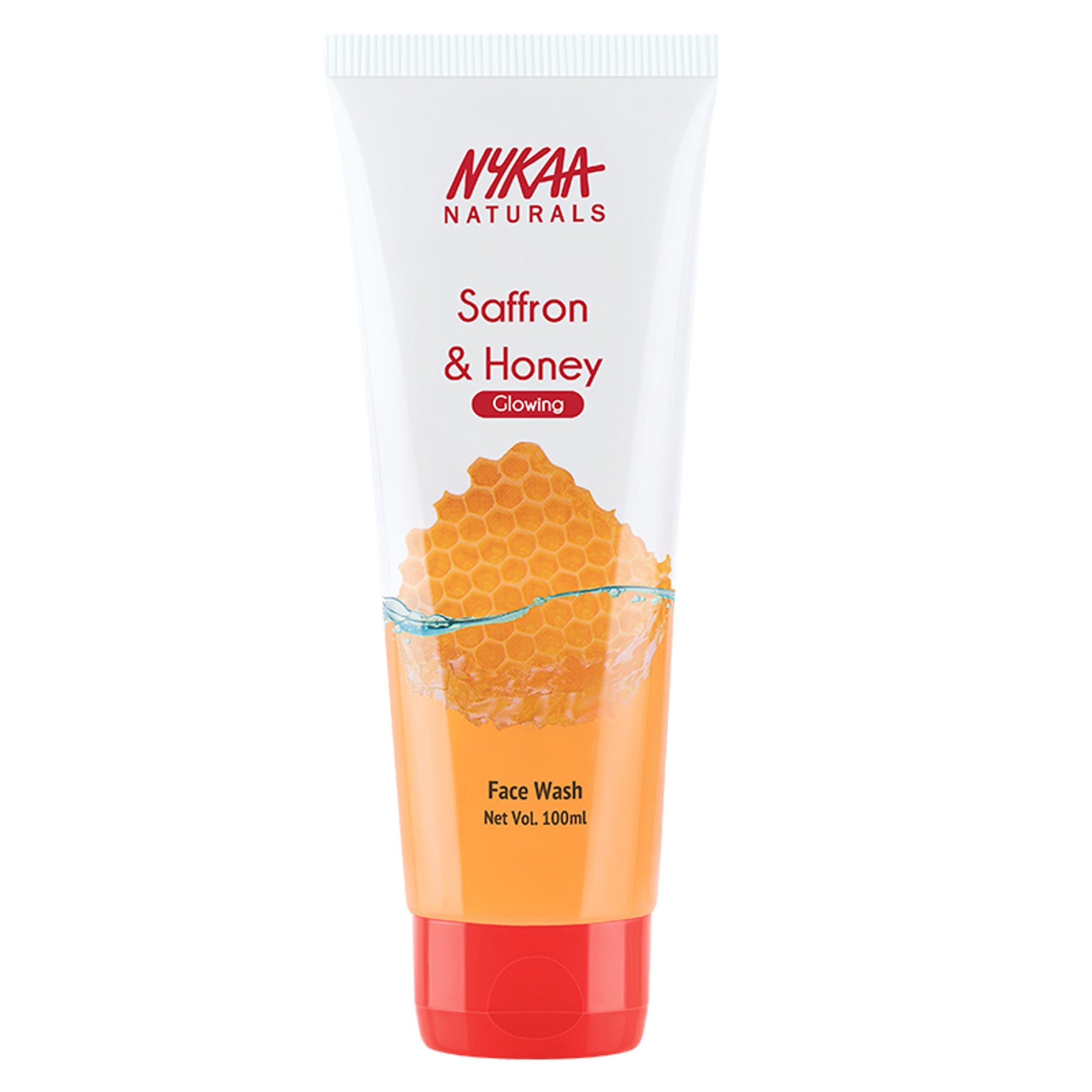 Nykaa Anti-Acne Face Wash With Salicylic Acid, Tea Tree & Neem - For Oily & Acne Prone Skin - Saffron Honey