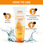 Nykaa Anti-Acne Face Wash With Salicylic Acid, Tea Tree & Neem - For Oily & Acne Prone Skin - Sandalwood Orange Peel