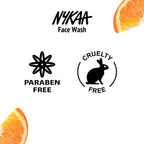 Nykaa Anti-Acne Face Wash With Salicylic Acid, Tea Tree & Neem - For Oily & Acne Prone Skin - Sandalwood Orange Peel