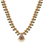 Nuyug 18K Gold Plated Temple Bliss Minimal Necklace Set
