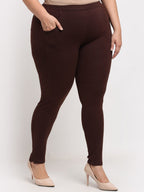TAG 7 Women Plus Size Ankle-Length Leggings