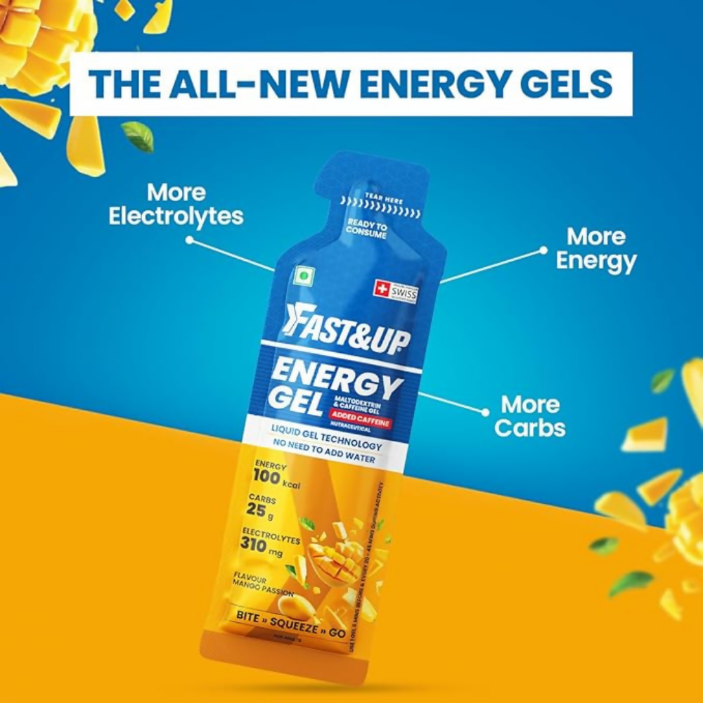 Fast&Up Energy Gel-Mango Passion Flavour - Distacart