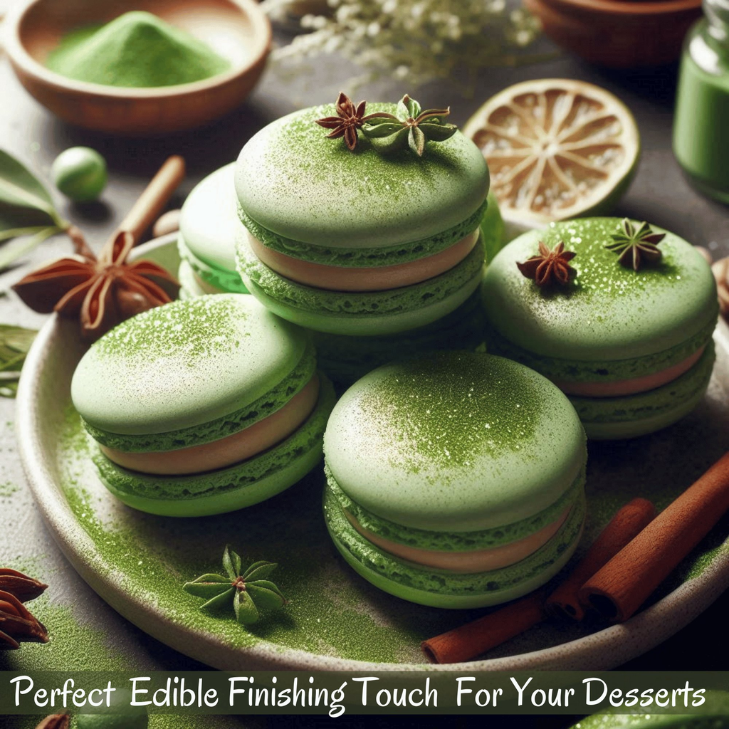 orchid green edible luster dust br 5 g
