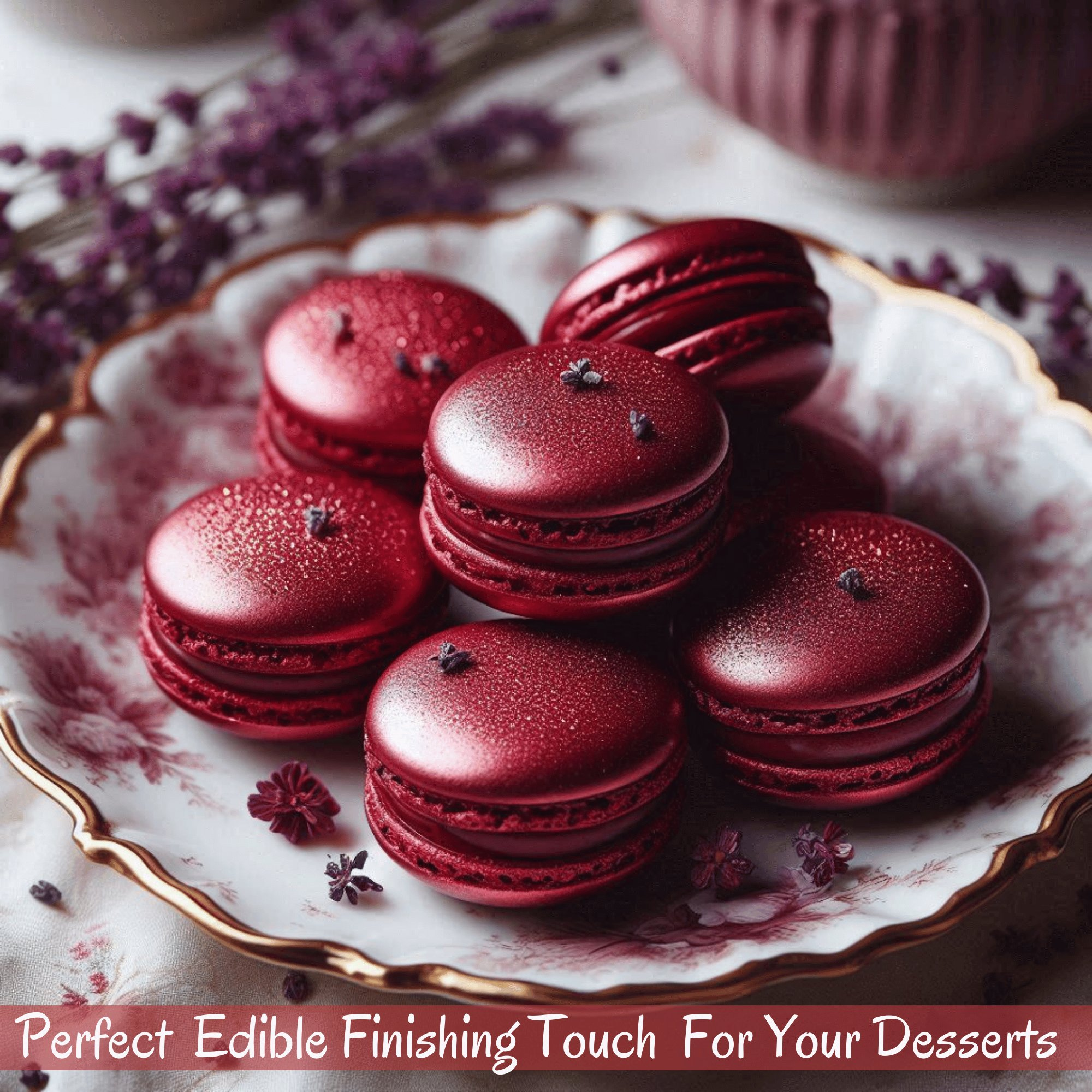 confect sangria red luster dust br b 5 g b