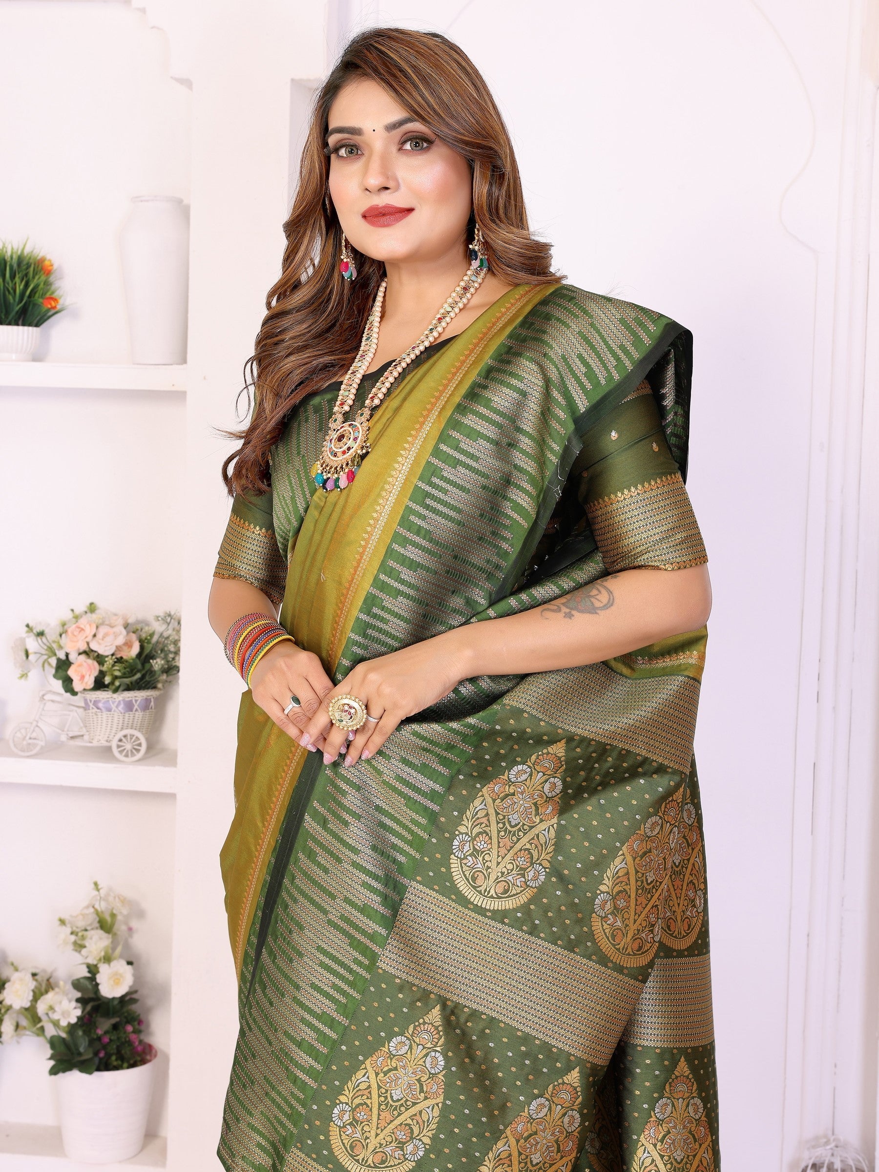 Anaita Premium South Soft Silk Saree - Distacart