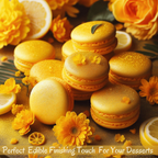 marigold yellow edible luster dust 5 gms