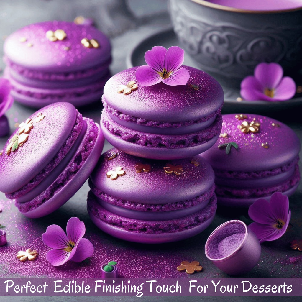 iris purple edible luster dust 5 g