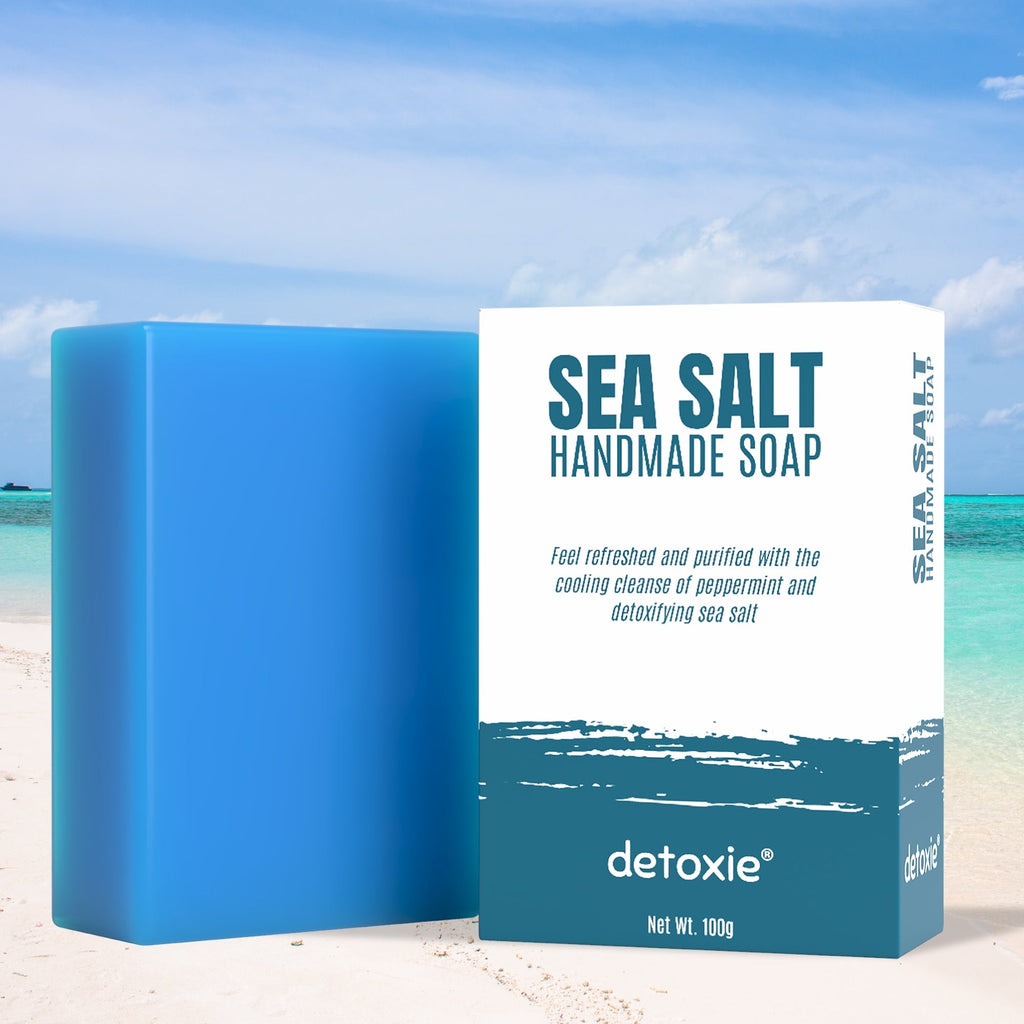 Detoxie Sea Salt Handmade Soap - Distacart
