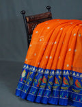 Dark Orange Colour With All Over Buttes Semi Silk Kota Saree By Gayathri Reddy Designer Studio