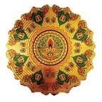 Stickerbazaar Micro Golden Embossing Rangoli Stickers - Distacart