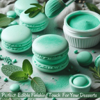 frost green edible luster dust 5 gms
