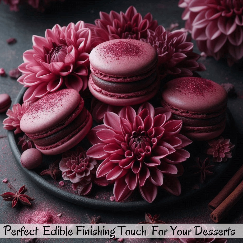 dahlia pink edible luster dust 5 g