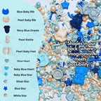 confect boys baby shower sprinkles baby blue sprinkles for cake cupcake decorating pack of 5 baby shower 32