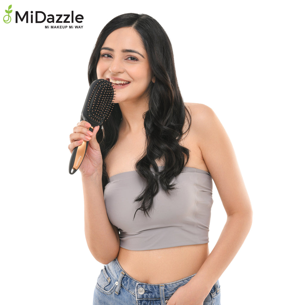 MiDazzle Oval Hair Brush (Luxe) MIHB0001