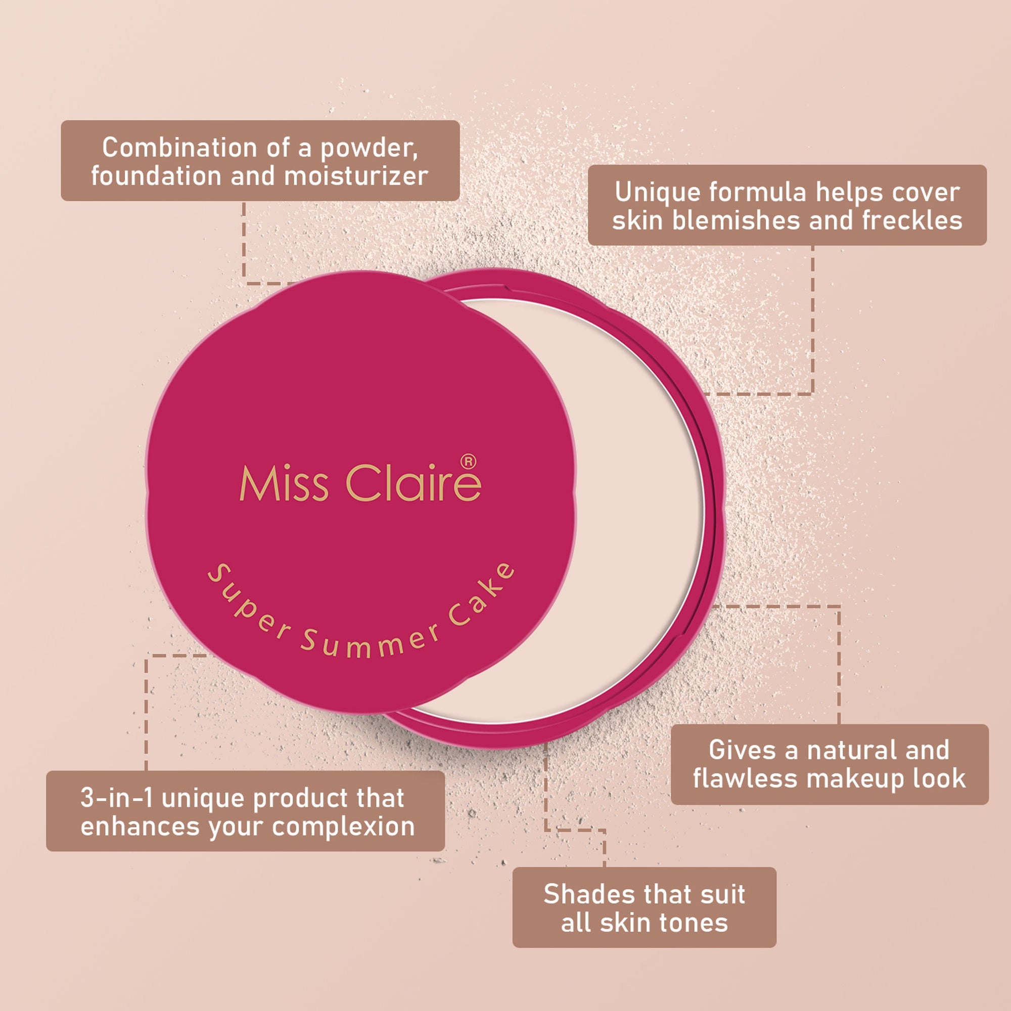Miss Claire Super Summer Cake - Cherry