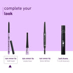 Plum Eye-Swear-By Kohl Kajal Combo - Deep Black