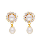 J Pearls Royal Pearl Set - Real Pearl Jewelry - Distacart