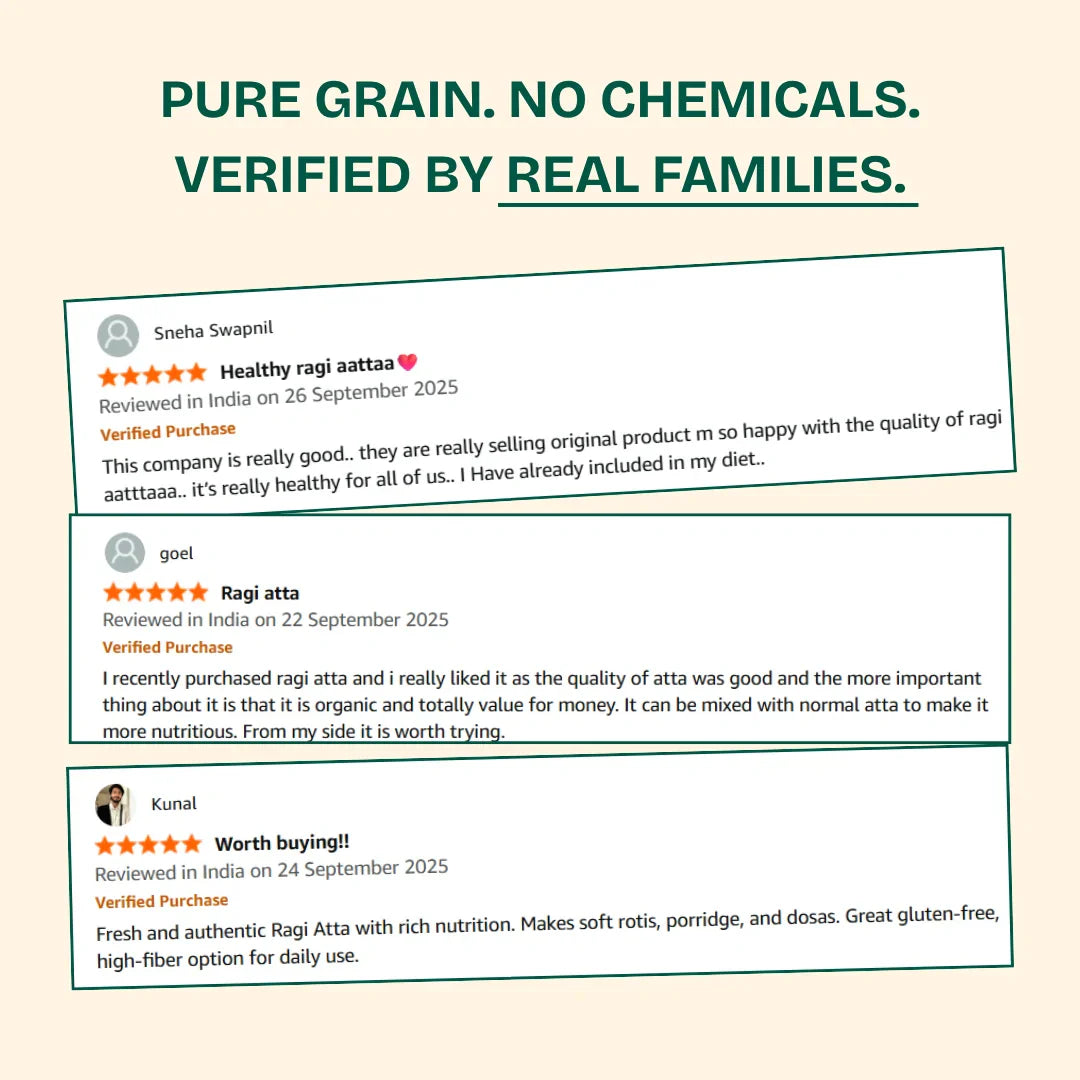 Better Nutrition Biofortified Ragi Atta / Finger Millet Flour - Distacart