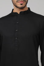 Stem Embroidery Cotton Kurta by Hilo Design