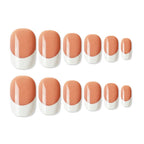 shills professional reusable press on nails french square spn727