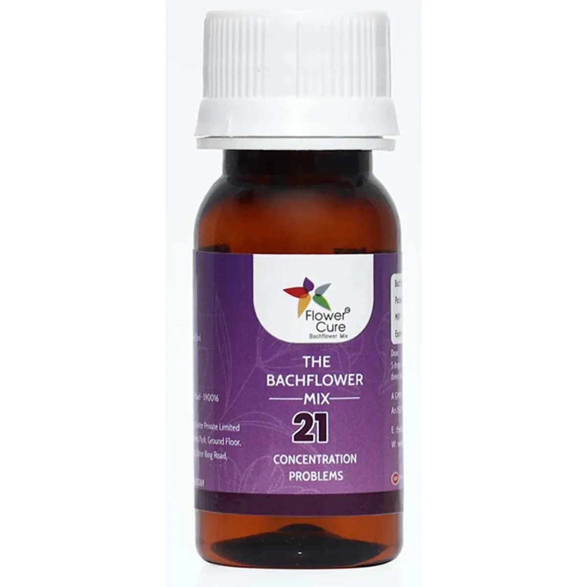 Bach Flower Mix 21 Concentration Problems Drop - Distacart