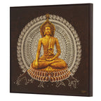 Tehzeeb Creations Golden Embossed Wall Painting