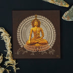 Tehzeeb Creations Golden Embossed Wall Painting