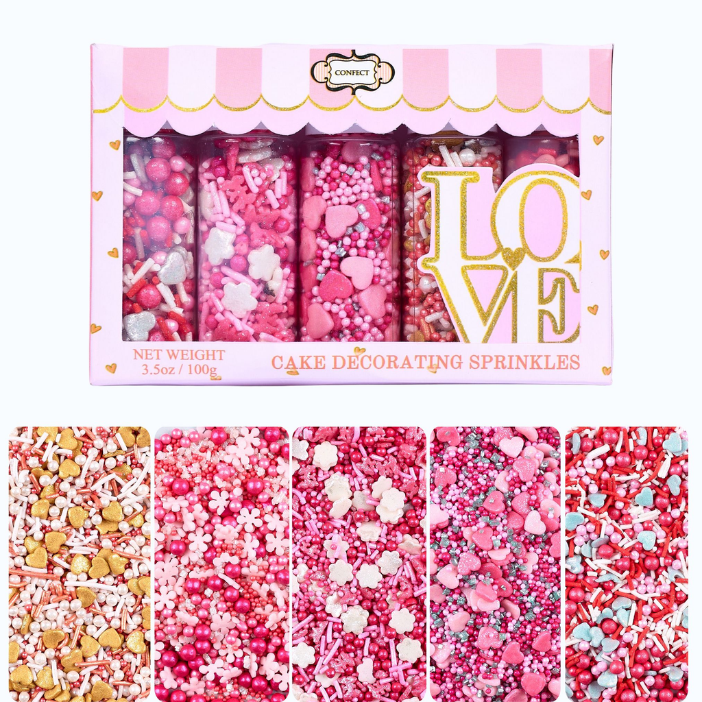 valentine sprinkles vs multipack 11 100 gms