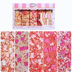 confect girls baby shower sprinkles mix silver gold blush pink sprinkles pack of 5 baby shower 16