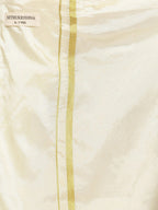 Sethukrishna Boys Gold-Toned Shirt with Dhoti