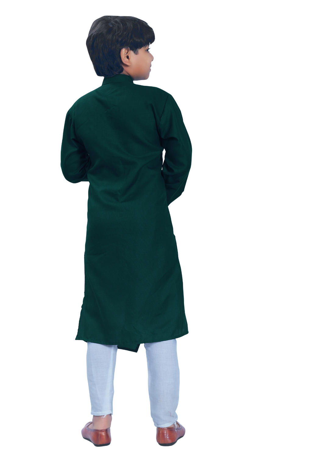 DEIANA'S Casual Designer Kurta Pyjama Set For Boys And kids (Bottle Green)