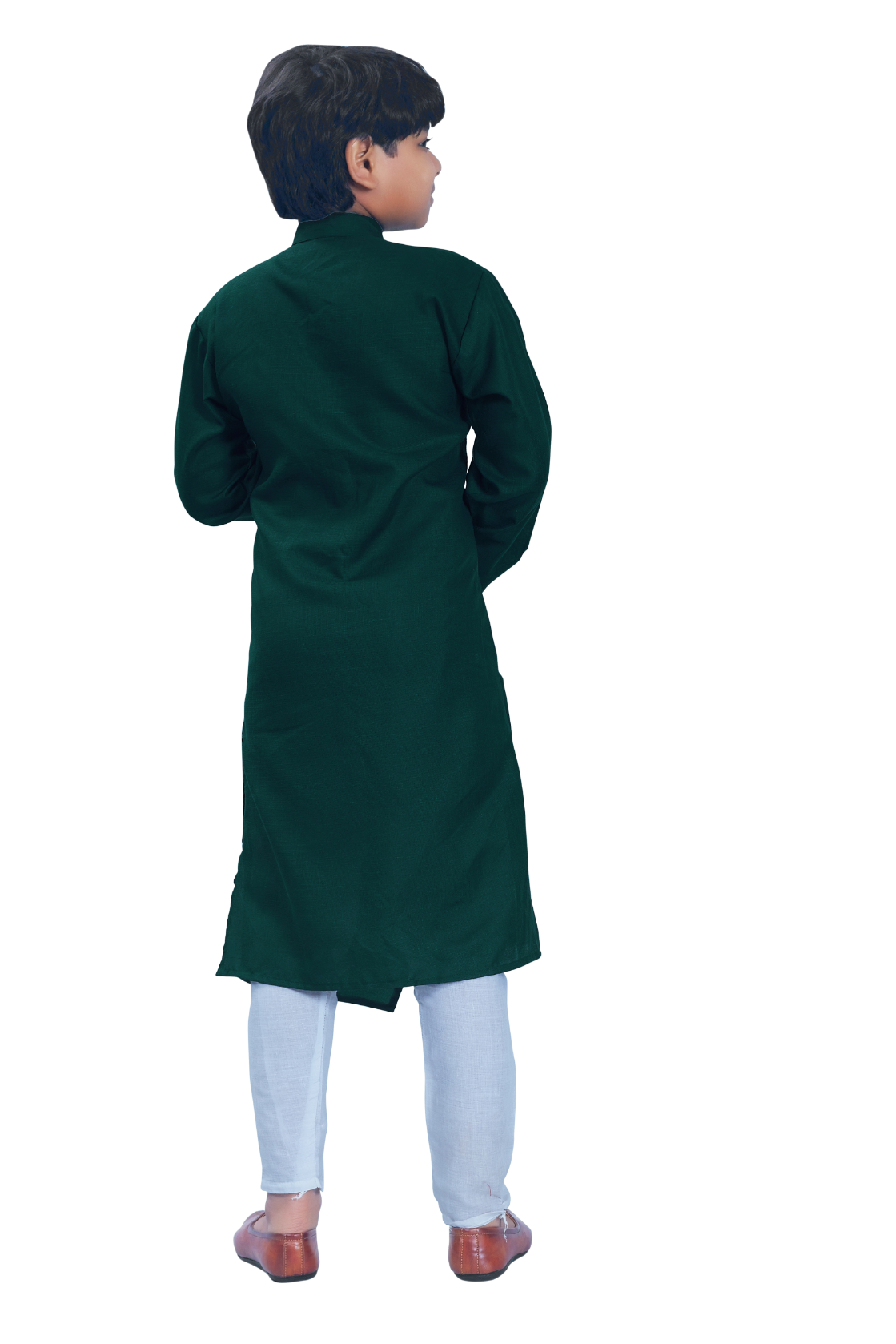 DEIANA'S Casual Designer Kurta Pyjama Set For Boys And kids (Bottle Green)