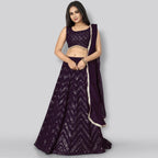 Lehenga Mart Glamorous Designer Lehenga Choli for Bridal and Bridesmaids Wedding Wear Choli