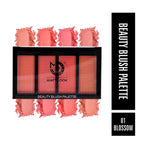 Matt Look Beauty Blush Palette - 01