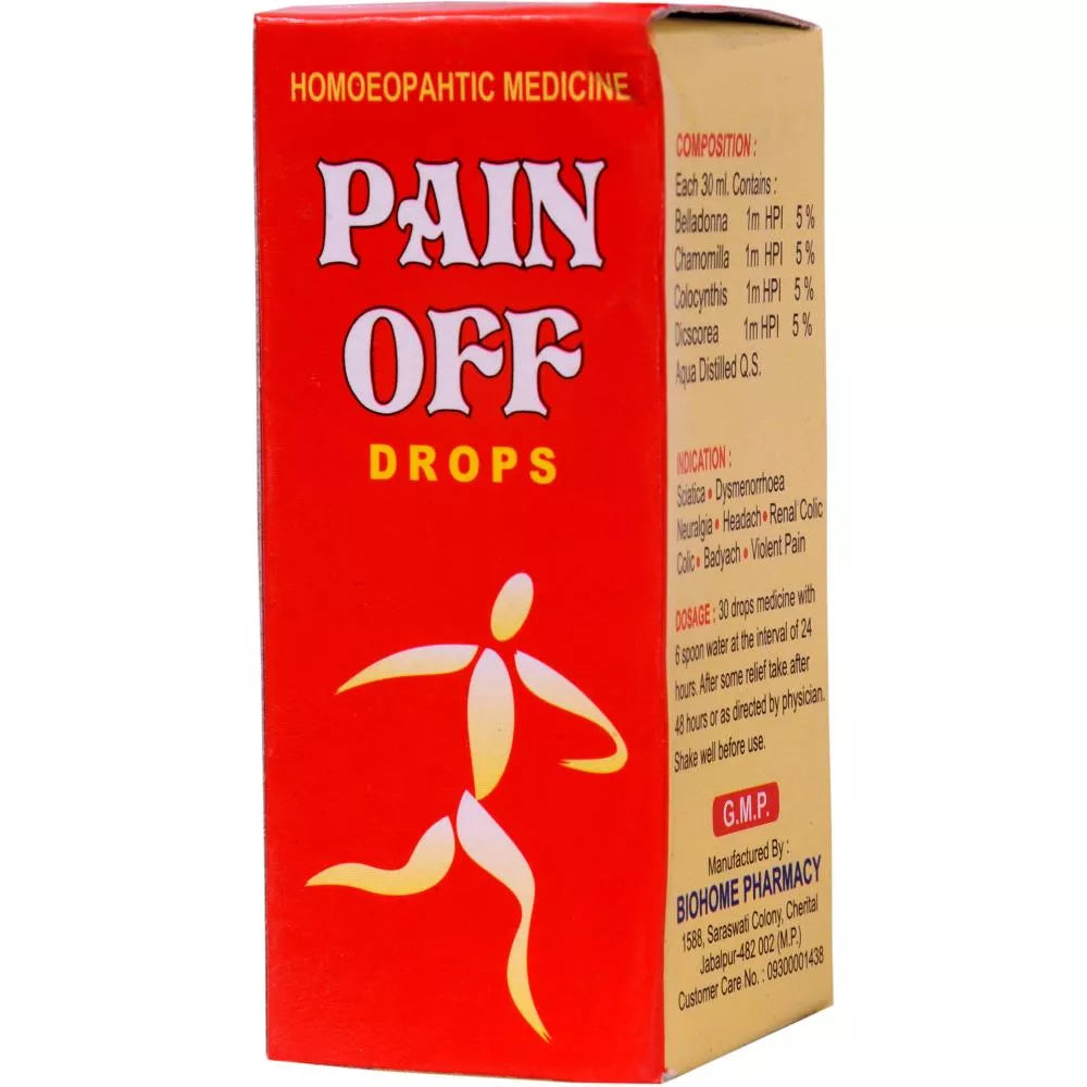 Biohome Pain Off Drops - Distacart