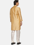 Sethukrishna Men Beige Kurta with Pyjamas - Distacart