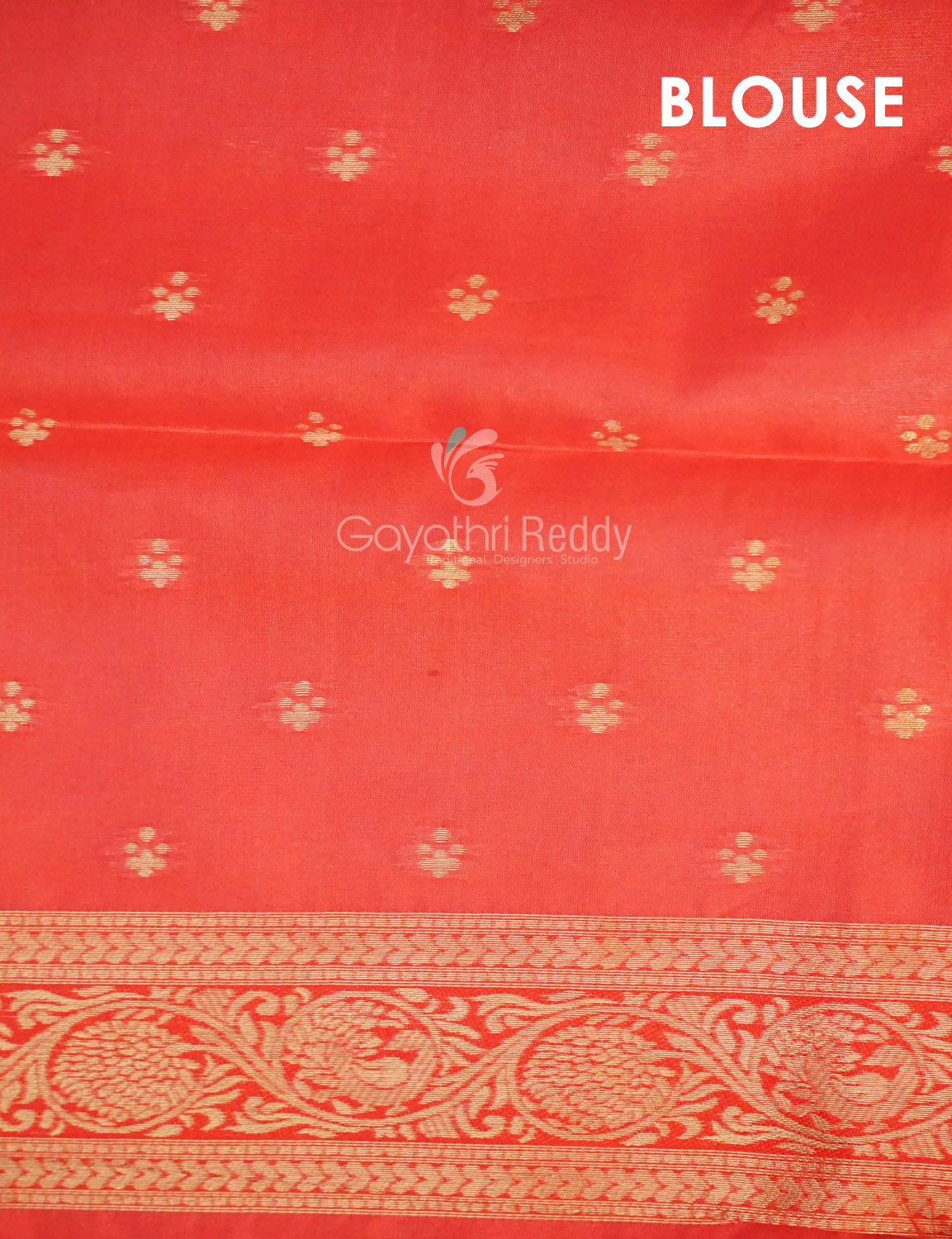 Off White Banaras Border Pichwai Design Banarasi Semi Silk Saree By Gayathri Reddy Designer Studio