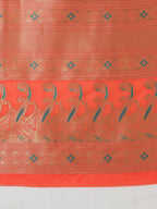 Monjolika Fashion Yellow Banarasi Silk Blend SareeIn Classic Paisley & Rich Zari Pallu Comes With Unstitched Blouse - Distacart