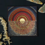 Tehzeeb Creations Golden Embossed Wall Painting