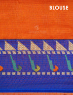 Dark Orange Colour With All Over Buttes Semi Silk Kota Saree By Gayathri Reddy Designer Studio