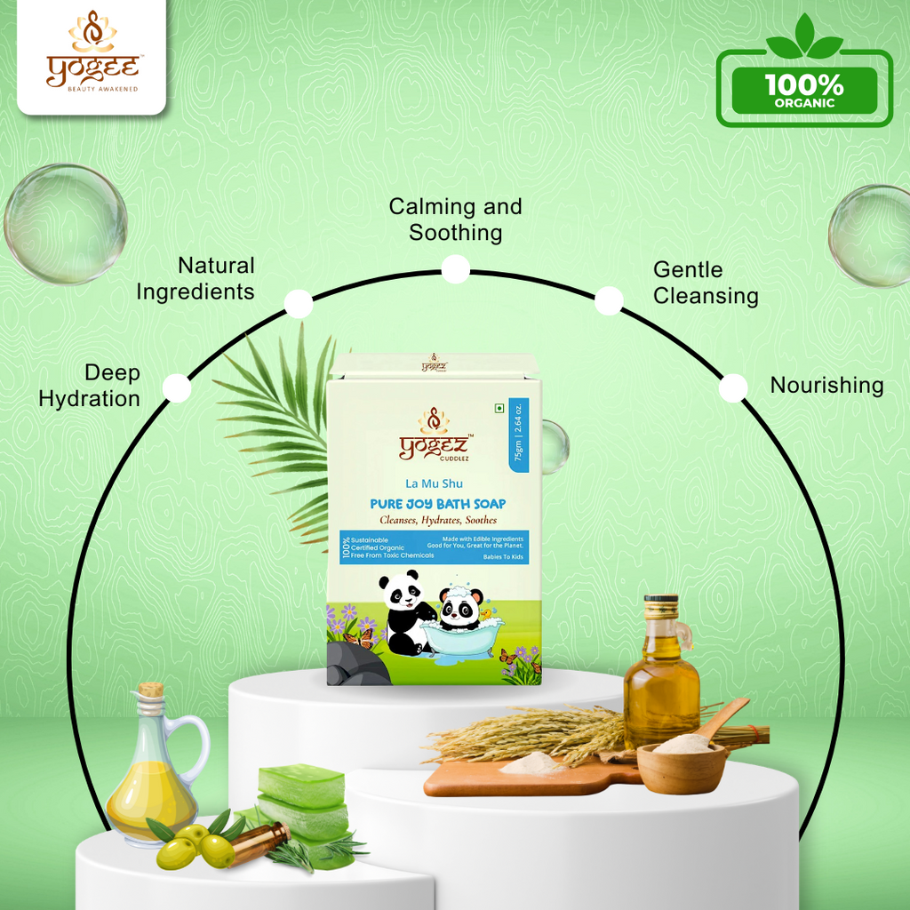 Yogez La Mu Shu Pure Joy Bath Soap - Distacart