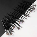 PAC Studio Synthetic Series -Complete Professional Brush Set, Feather Soft Synthetic Bristles, Sturdy Pouch