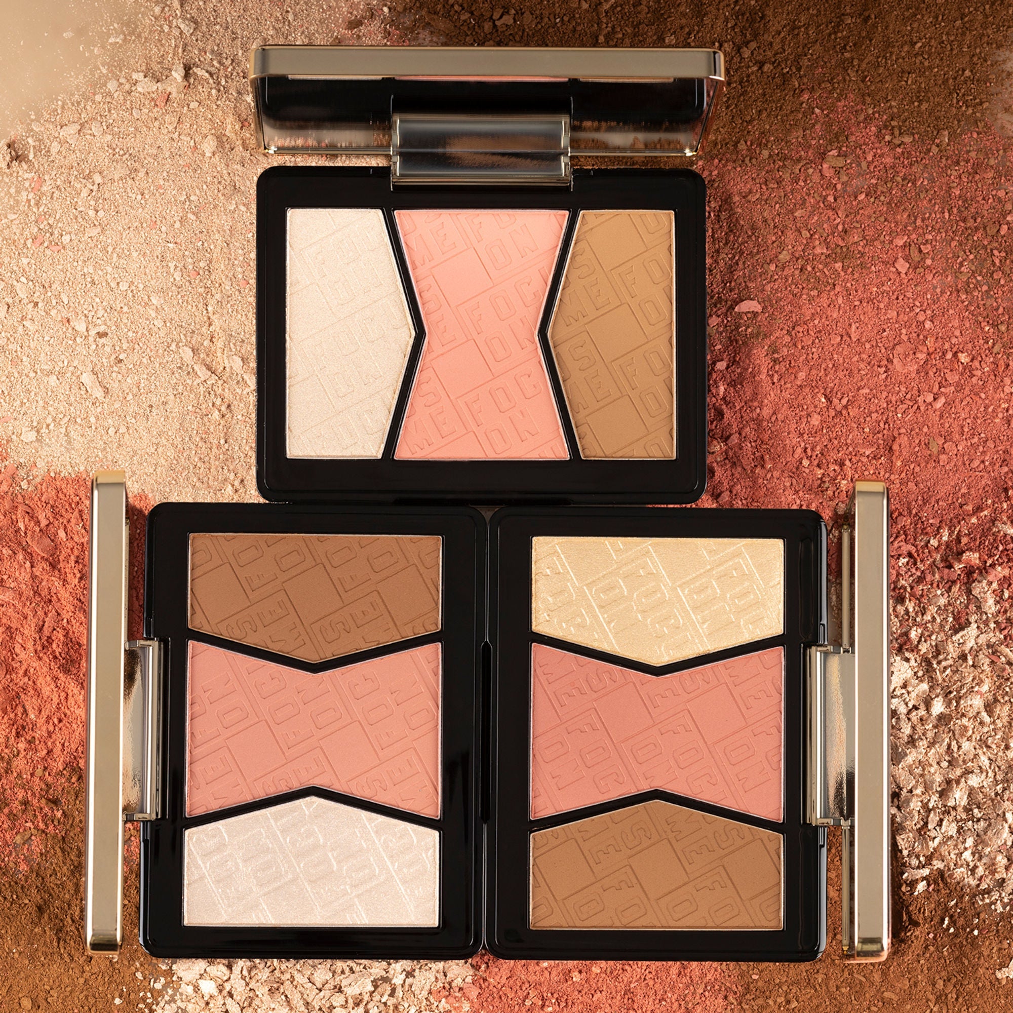 PAC Studio Focus On Me Blush & Highlighter - Dark