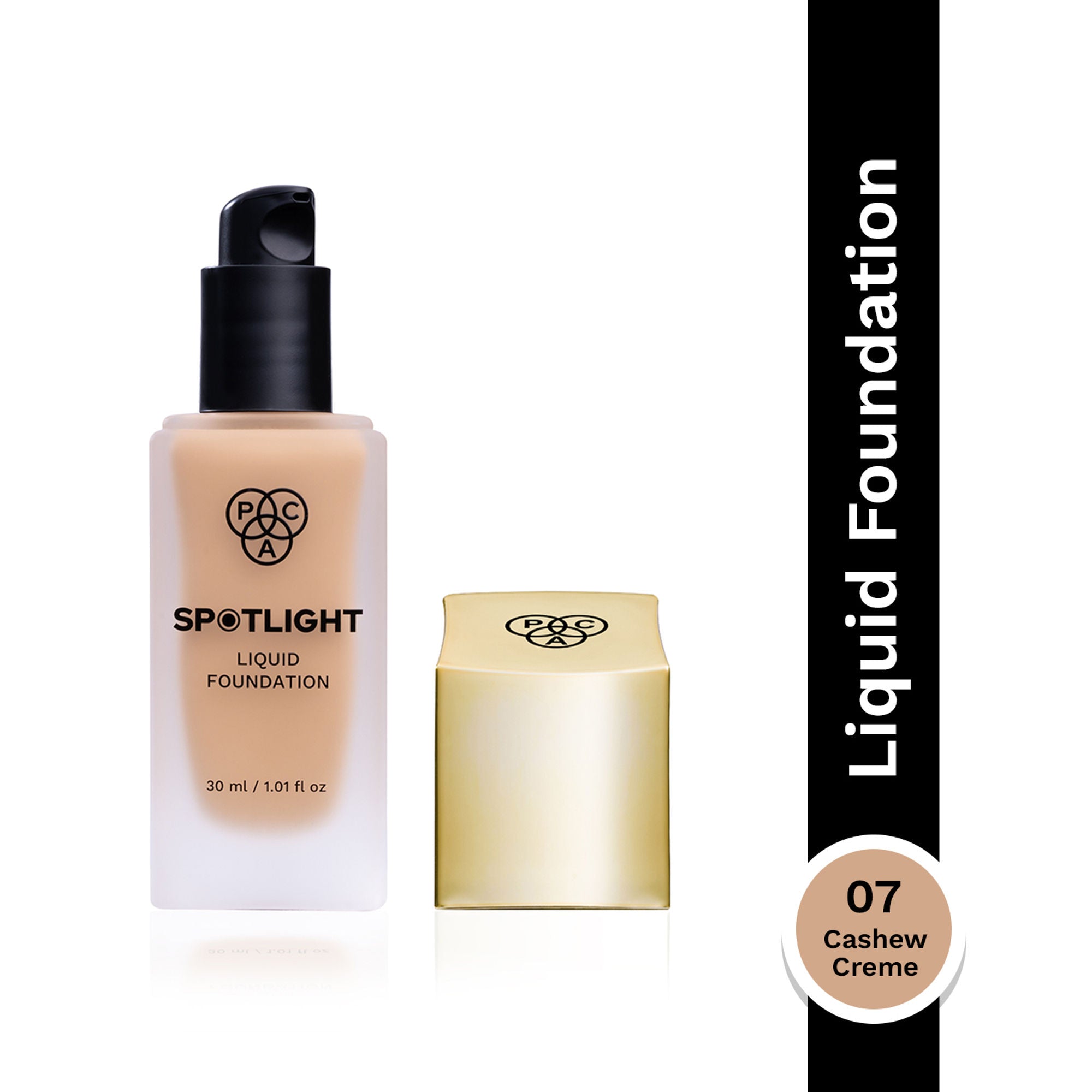 PAC Studio Spotlight Liquid Foundation - 07 Cashew Creme