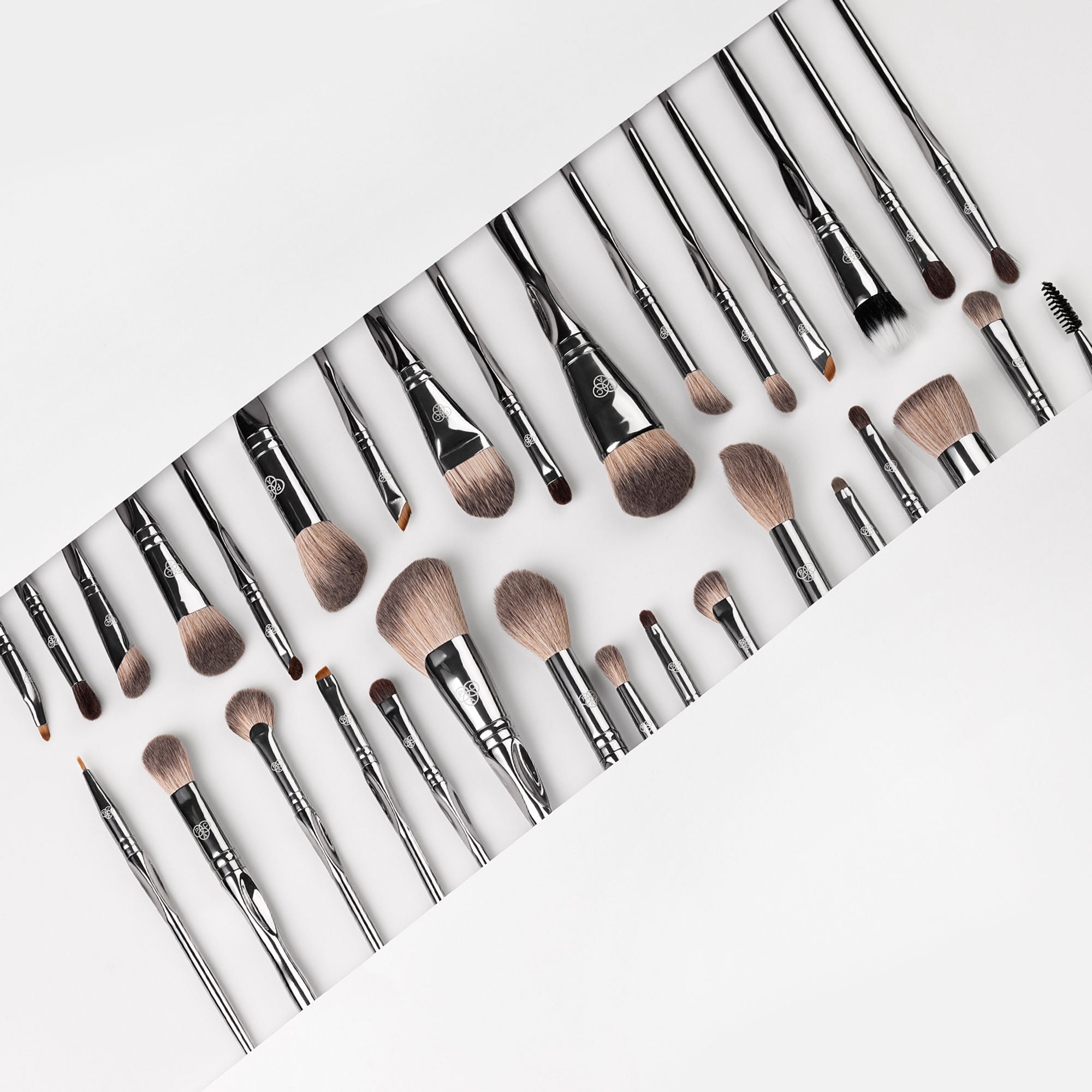 PAC Studio Pro-Xclusive Series - Ultra Luxe Ergonomic Handles, Feather Soft Bristles, Designed For Pro MUAs