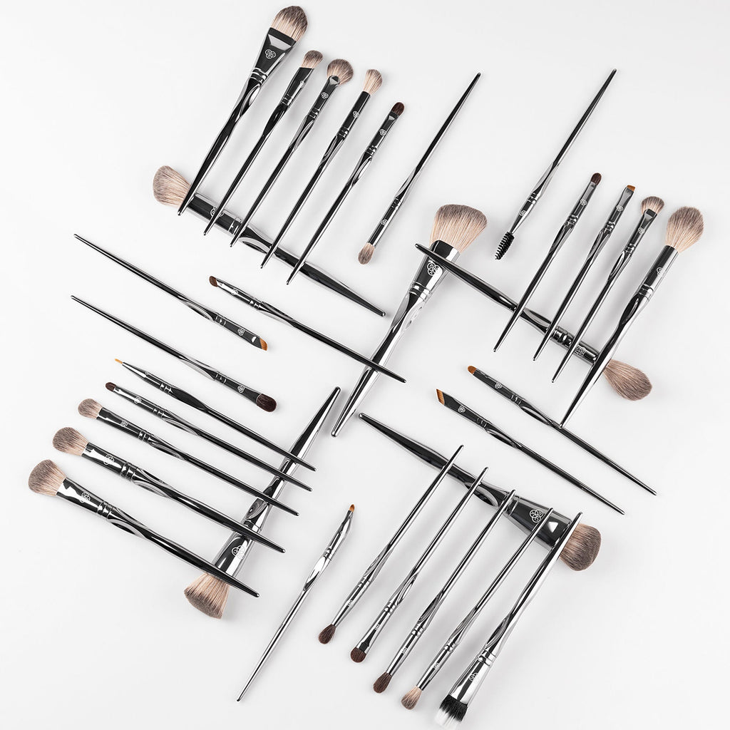 PAC Studio Pro-Xclusive Series - Ultra Luxe Ergonomic Handles, Feather Soft Bristles, Designed For Pro MUAs