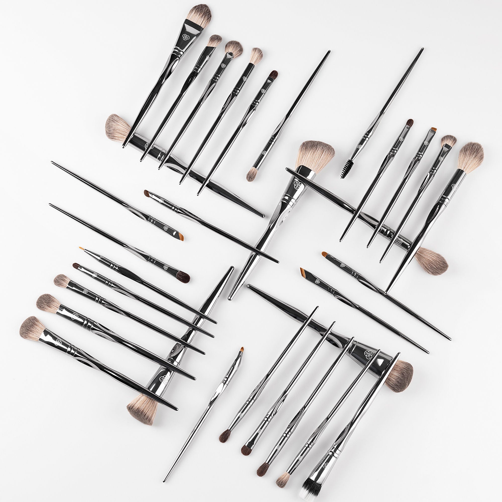 PAC Studio Pro-Xclusive Series - Ultra Luxe Ergonomic Handles, Feather Soft Bristles, Designed For Pro MUAs
