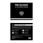 PAC Studio Pro-Xclusive Series - Ultra Luxe Ergonomic Handles, Feather Soft Bristles, Designed For Pro MUAs