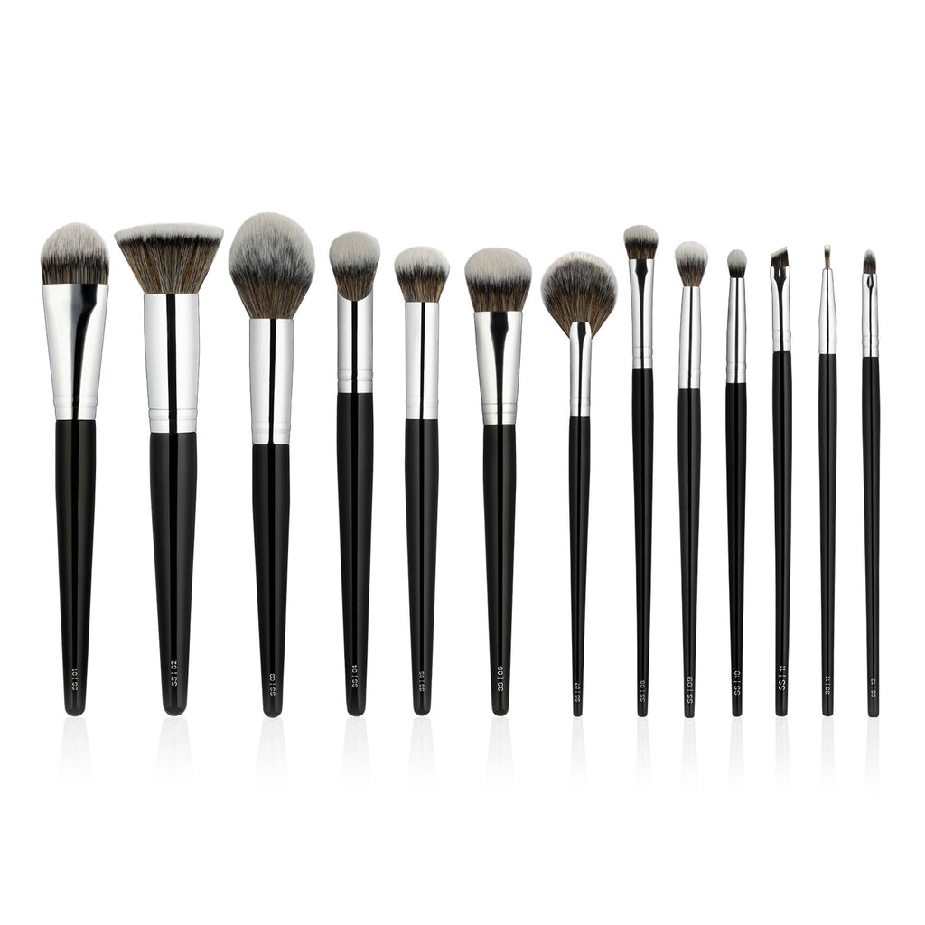 PAC Studio Synthetic Series - Cruelty Free Soft Synthetic Fibres, Brush Organizer, Seamless Application
